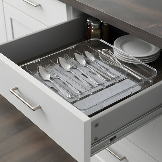 Plastic Expandable Drawer Organizer